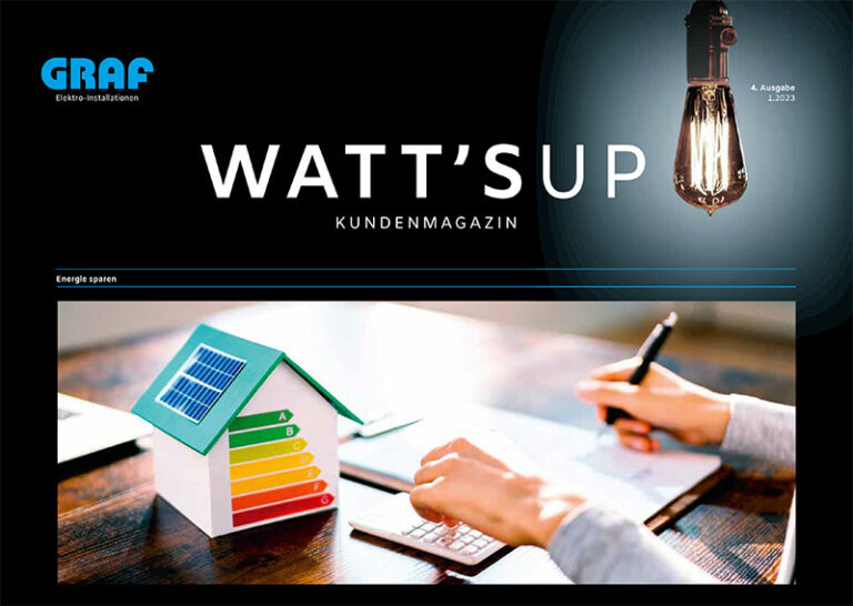 Kundenmagazin WATT’S UP 4. Ausgabe 01/2023
